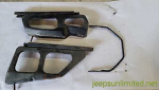 Wrangler YJ Front Driver Seat Bracket Riser and Slider 1991-1995