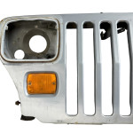 Wrangler YJ Grille Radiator Support Silver 87-95