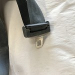 Wrangler TJ LJ Front Retractor Right Seat Belt Passenger Agate Black 2002-2006