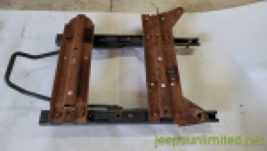 Front Seat Bracket Slider Tracks Driver Left Side 03-06 TJ LJ 05093665AA