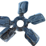 Wrangler YJ Engine Cooling Fan 4.2L 6 Cylinder 3237182 1987-1989