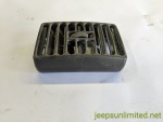 Wrangler TJ Air Outlet Gray Vent Instrument Dash Panel 1997-2006
