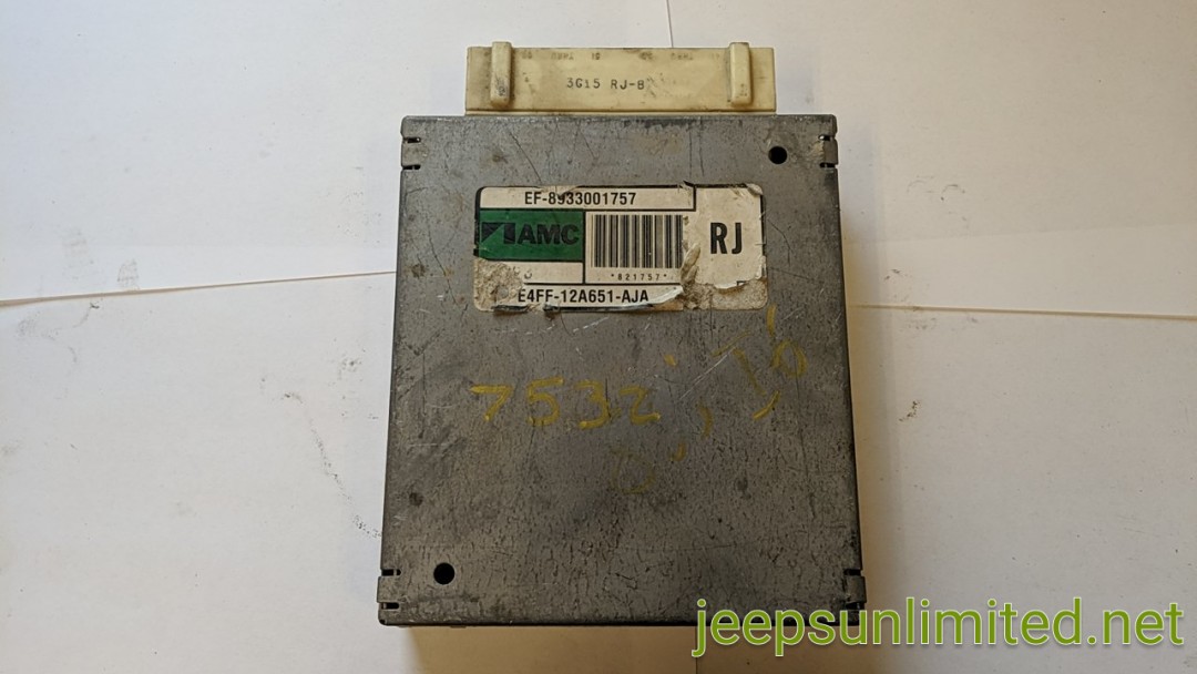 8933001757 4 Cylinder ECM CJ 2.5L Engine ECM 1984-1986