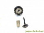 1999-2006 Jeep TJ LJ WJ Idler Pulley with Bolt & Collar Spacer 4.0L 530102301