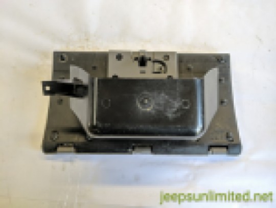 Light Gray Mist Glove Box with Latch Instrument Dash Panel 97-06 TJ 55037225
