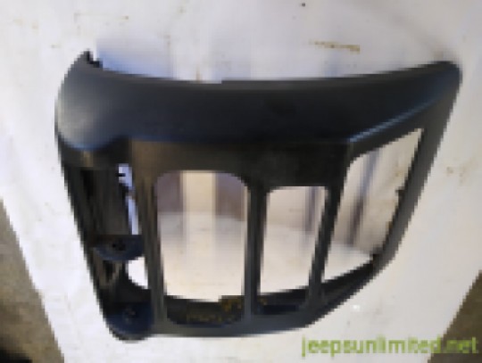 Wrangler TJ LJ Center Dash Instrument Panel Bezel Air Outlet Heater and A/C 03-06 5FS10DX9