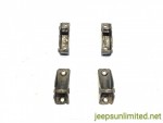 2003-2006 Jeep Wrangler TJ Rear Seat Mounting Bracket Kit Strikers 55395010AA