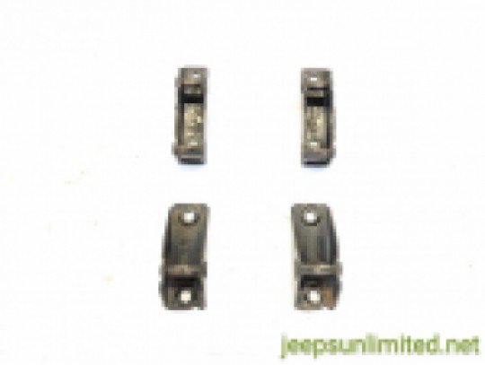 2003-2006 Jeep Wrangler TJ Rear Seat Mounting Bracket Kit Strikers 55395010AA