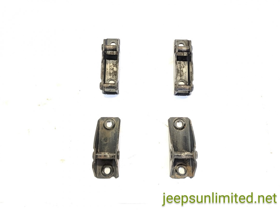 2003-2006 Jeep Wrangler TJ Rear Seat Mounting Bracket Kit Strikers 55395010AA