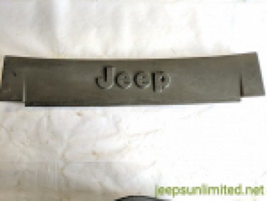 Front Bumper Sway Bar Cover Black Trim Bezel OEM 87-95 YJ 8955050158