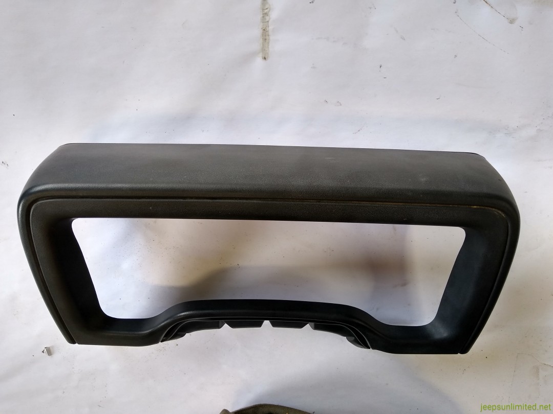 Wrangler TJ LJ Instrument Gauge Cluster Bezel Agate 02-06 5GW62DX9AB
