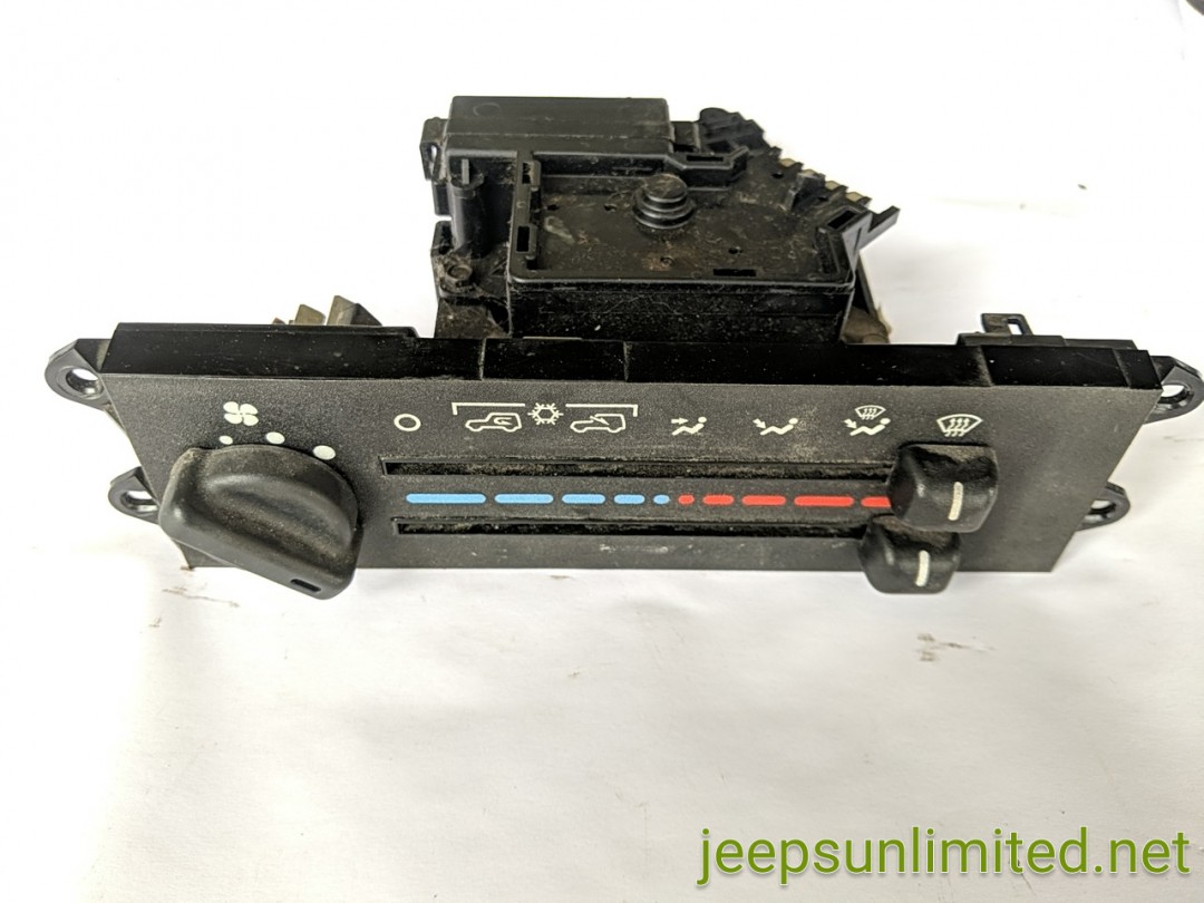 Wrangler TJ Climate Control AC Heater Head Unit 55037362 1997-1998