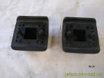 Wrangler TJ LJ Front Black Bumper Pad Guard Set 97-06 52000240AC