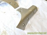 2007-2018 Jeep Wrangler JK JKU Windshield Frame Reinforcement Bracket Set 55395578AD