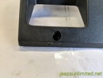 Gauge Cluster Instrument Dash Panel Bezel Cinder Charcoal Black 87-95 YJ 5AS80KXA