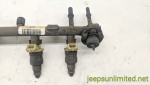 Jeep Wrangler YJ Cherokee XJ 4.0 6 Cylinder Fuel Rail with Injectors 53030435 1991-1995