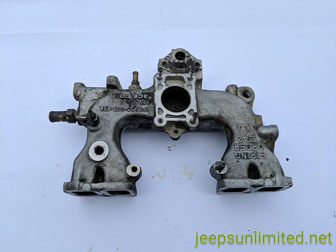 Air Intake Engine Manifold 2.5L 4 Cylinder 87-90 YJ XJ MJ EF8933003438