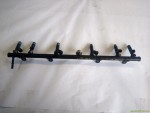 Wrangler TJ LJ Fuel Rail Assembly with Injectors 4.0L 6 Cylinder 05-06 05014496AD