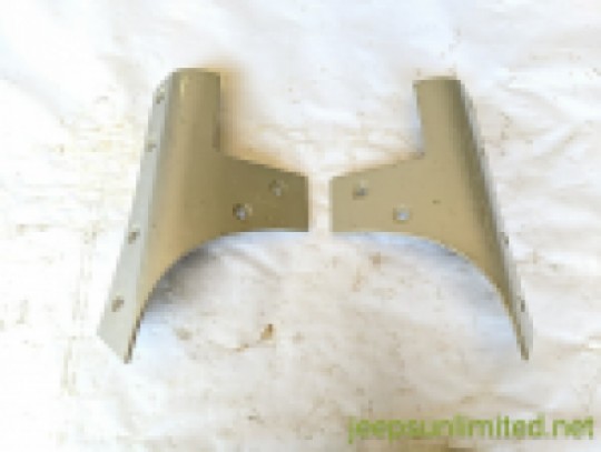 2007-2018 Jeep Wrangler JK JKU Windshield Frame Reinforcement Bracket Set 55395578AD