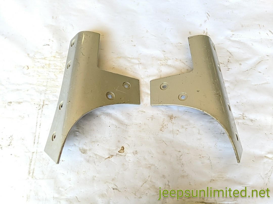 2007-2018 Jeep Wrangler JK JKU Windshield Frame Reinforcement Bracket Set 55395578AD