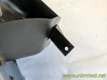 Light Gray Mist Glove Box with Latch Instrument Dash Panel 97-06 TJ 55037225