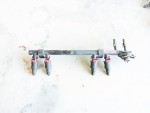 Jeep YJ XJ MJ 2.5L 4 Cylinder Fuel Rail with Injectors 53030437 1991-1995