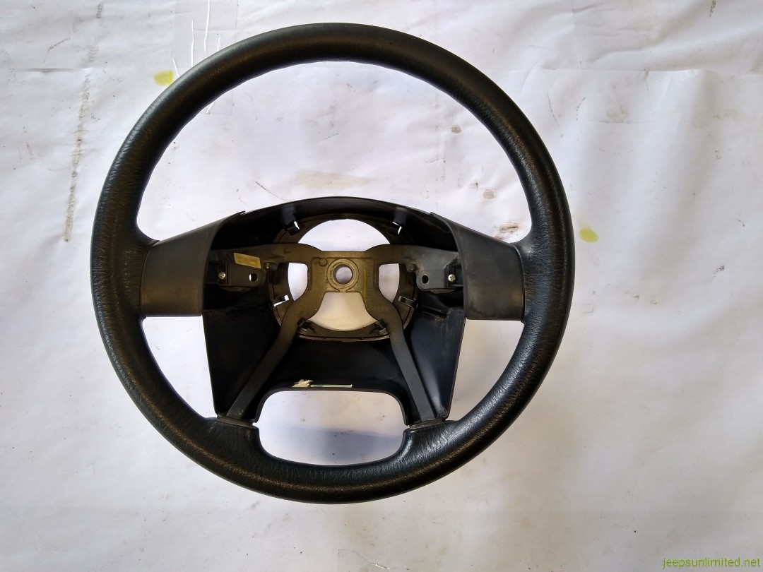 Wrangler TJ LJ Steering Wheel Mopar OEM Vinyl Black 04-06 5JG60DX9AD