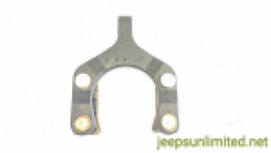 2007-2018 Jeep Wrangler JK JKU Front Bumper Tow Recovery Hook With Hardware 52060377AC