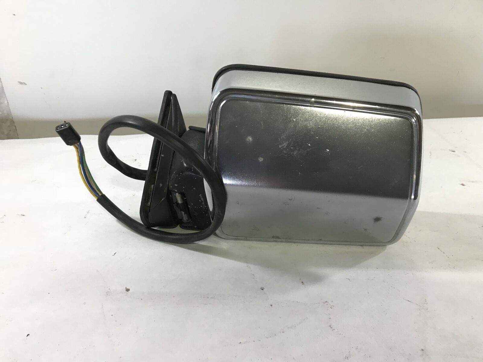 Cherokee XJ Driver Left Side Mirror Chrome with Power Control XJ 1984-1996 OEM