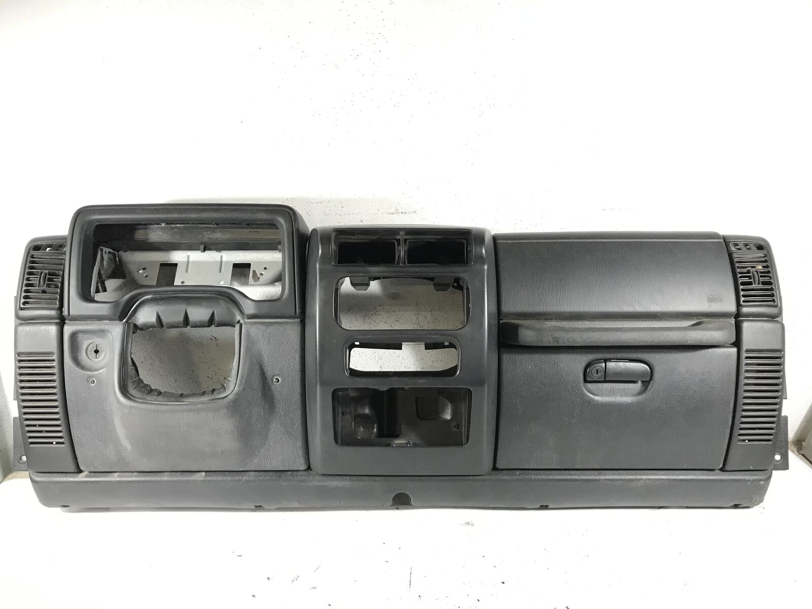 Dash Kit Agate Gray, Black Complete Assembly Trim Bezels Covers TJ ; 1997-2006