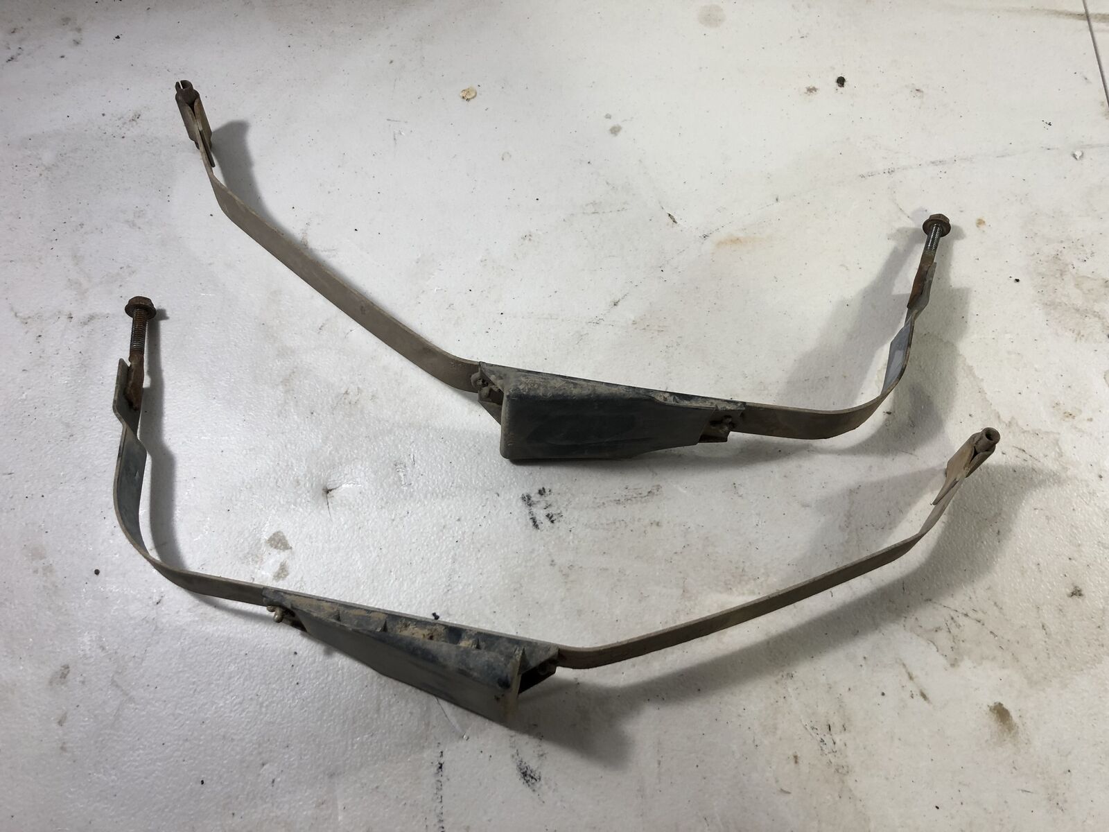 Wrangler TJ LJ Fuel Strap Set Gas Tank Skid Plate Straps 52100235AC 1997-2004
