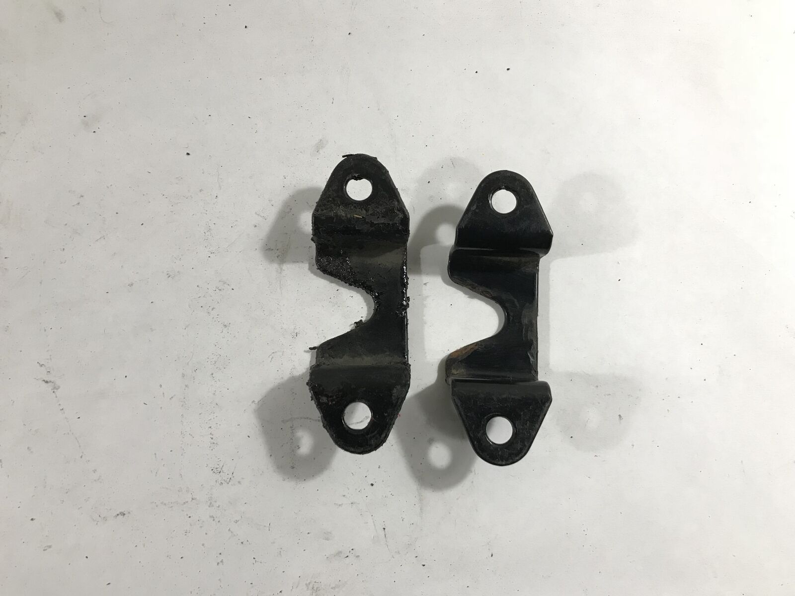 Wrangler Rear Seat Bench Brackets Rear Strikers OEM YJ 55007759