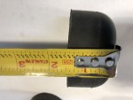 1997-2002 Jeep Wrangler TJ Tailgate Spare Tire Rubber Bumpers 1.5" 55013350