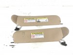 TJ Sun Visor Set 1997-2002 Camel Tan Pair Left Right Factory OEM