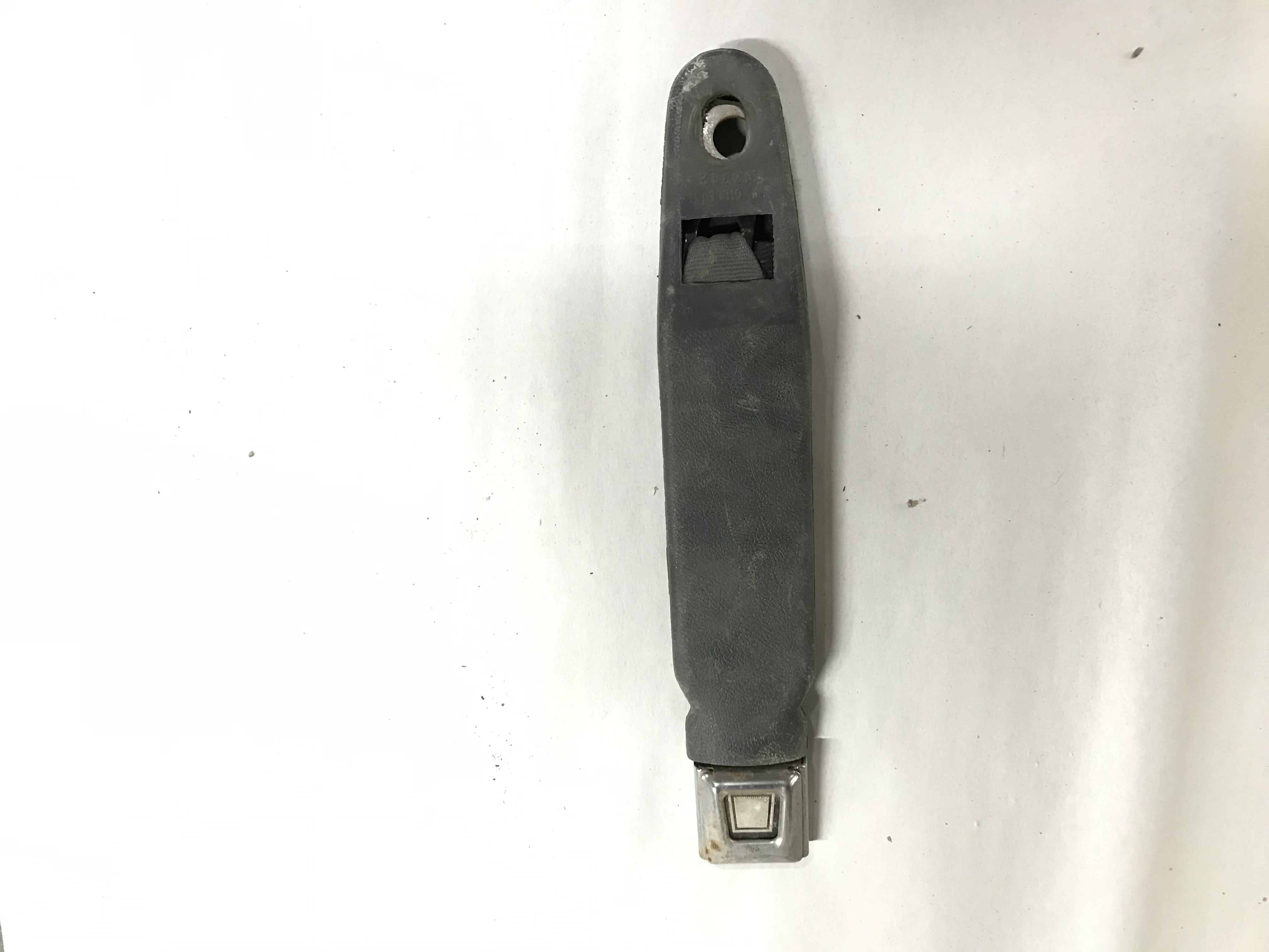 Jeep Cherokee Passenger Receiver Seat Belt 84-94 XJ Gray 