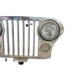 CJ Grille Headlights Marker Lights Chrome
