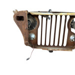 CJ Grille Headlights Marker Lights Chrome