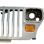 Wrangler YJ Grille Radiator Support Silver 87-95