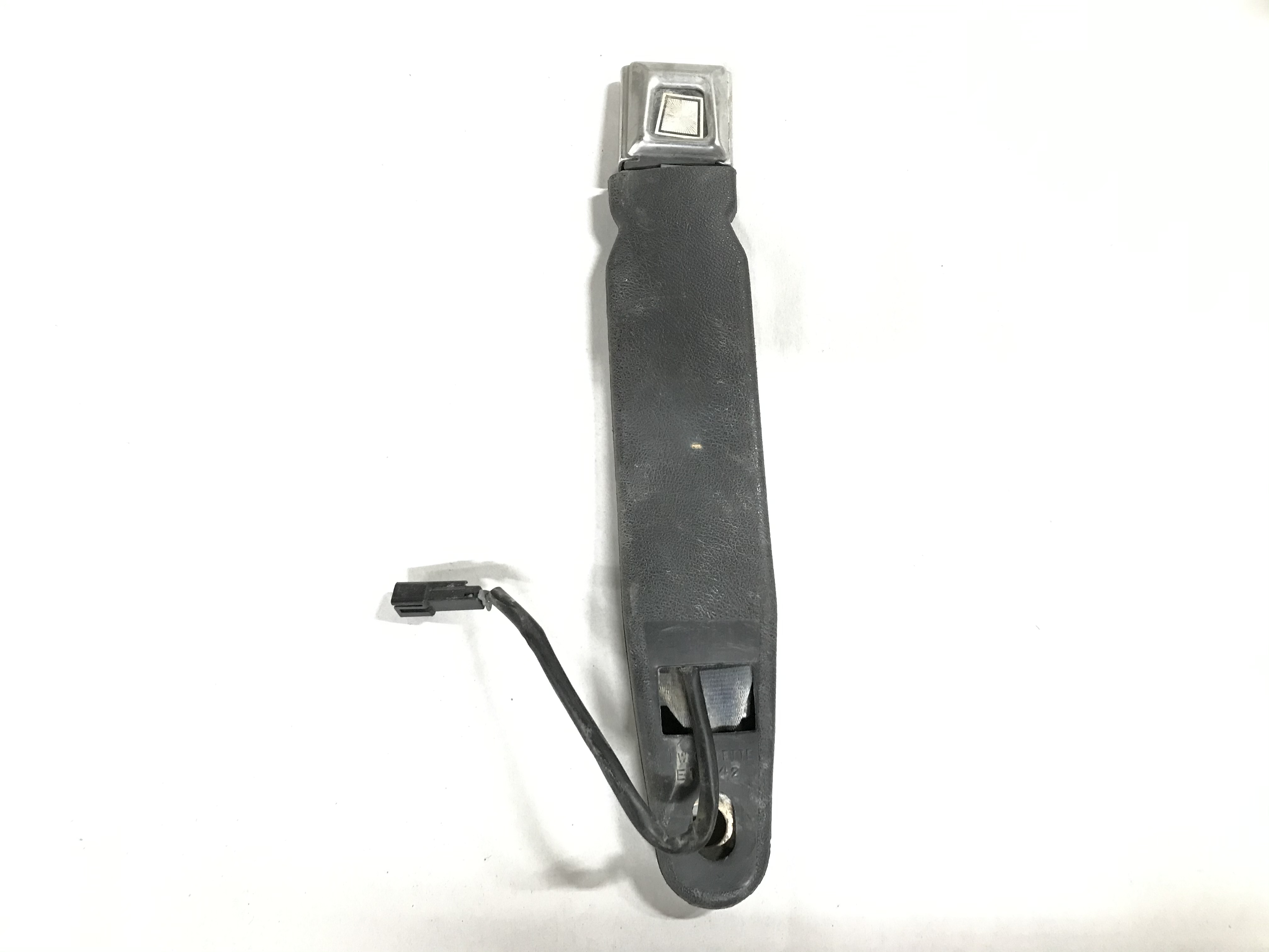 Jeep Cherokee Driver Receiver Seat Belt 84-94 XJ Gray