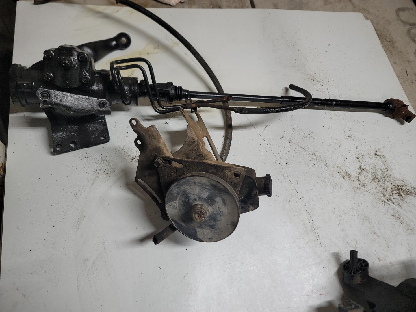 Ironduke 2.5L 4 Cylinder Power Steering Conversion Kit 1980-1983 CJ 