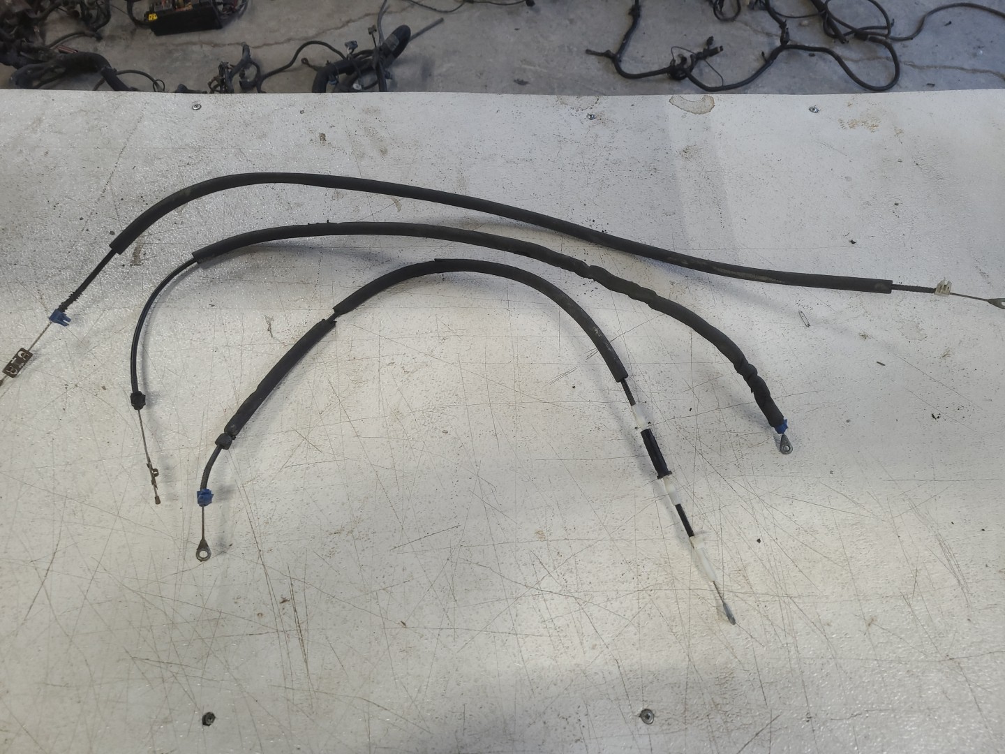 Wrangler YJ Heater Climate Temperature Control Cables to Heater Box 55037201 1987-1995