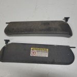 Wrangler TJ Sun Visor Set Driver and Passenger Side 97-02