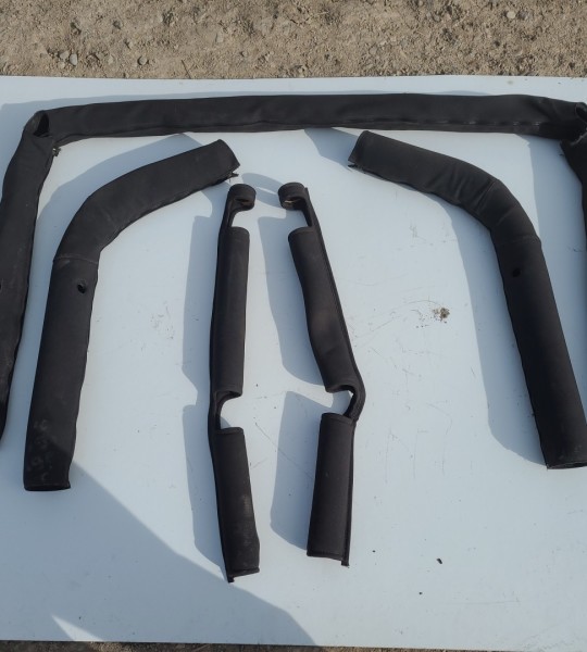Wrangler TJ Roll Bar Covers Foam Black 1997-2002 
