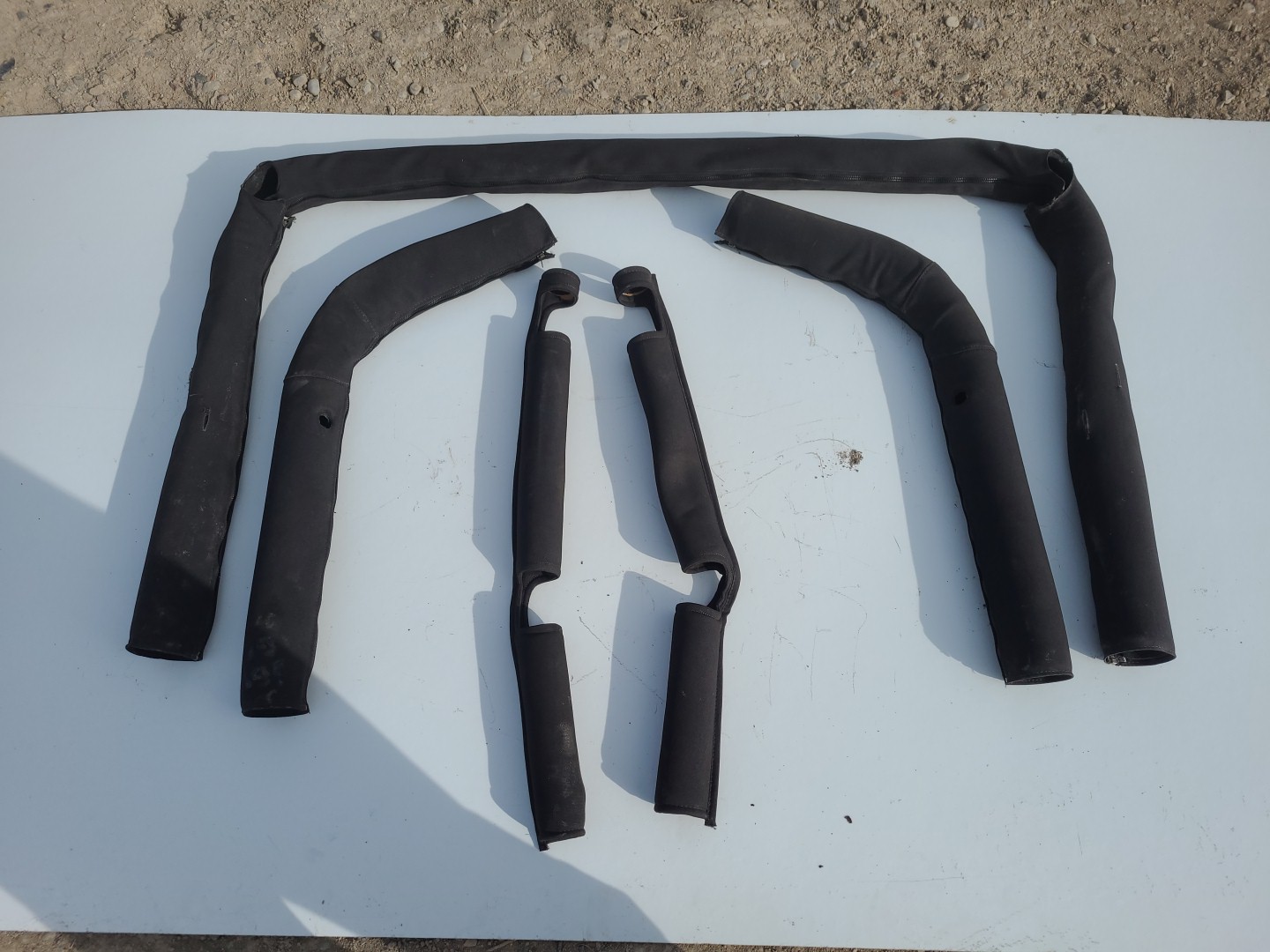 Wrangler TJ Roll Bar Covers Foam Black 1997-2002 
