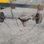 CJ7 Rear Axle Assembly AMC 20 Offset QuadraTrac With 3.54 Gear Ratio 76-79