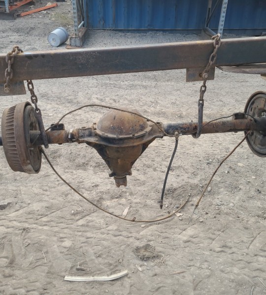 CJ7 Rear Axle Assembly AMC 20 Offset QuadraTrac With 3.54 Gear Ratio 76-79