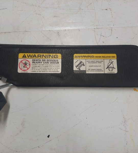 03-06 TJ Sun Visor Factory Driver Left
