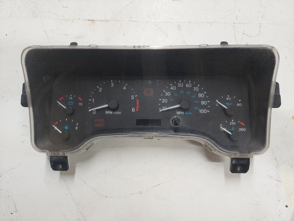 Wrangler TJ Speedometer Cluster Gauge Mileage Unknown 1997-2000 56009170