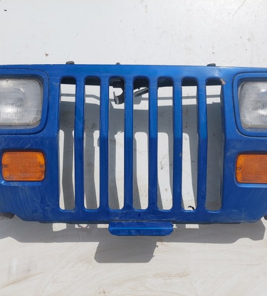 Wrangler YJ Grille Grill Headlight Mounting Panel Radiator Support Blue 1987-1995 501678