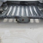 Wrangler YJ Grille Grill Headlight Mounting Panel Radiator Support Dark Gray Black 1987-1995 501679